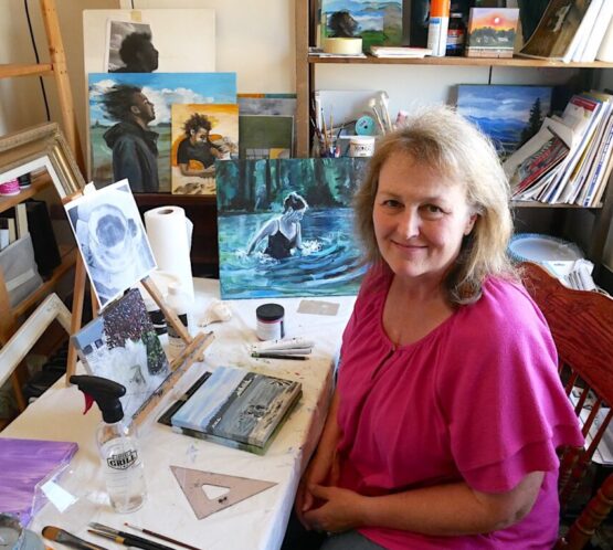 Heather Fortune, painter portrait, heather fortune art, heatherfortune, heatherfortuneart, artist, painter, painting, original art, original paintings, original artist, us artist, paint collections, for sale, buy art, buy original art, oregon artist, oregon, usa